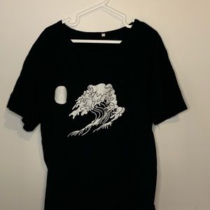 🖤 WAVES BLACK T SHIRT